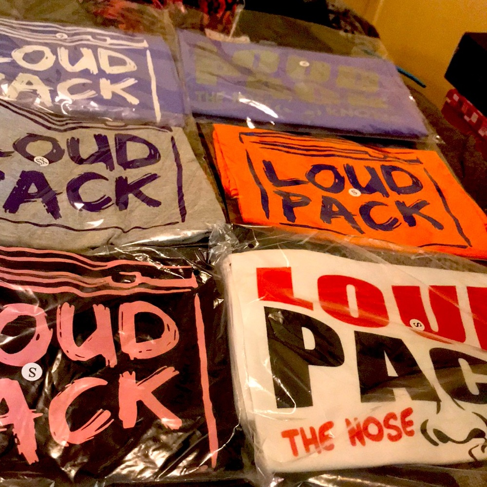 Loud Pack Apparel Graphic Tee shirts by my brother